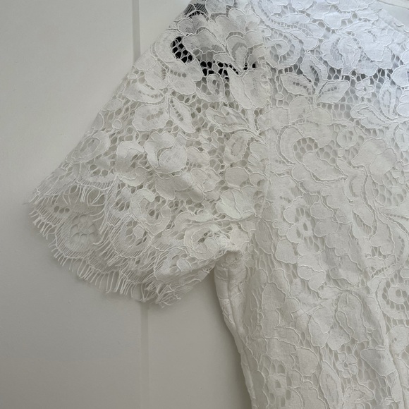 Shein white lace dress - Picture 3 of 6